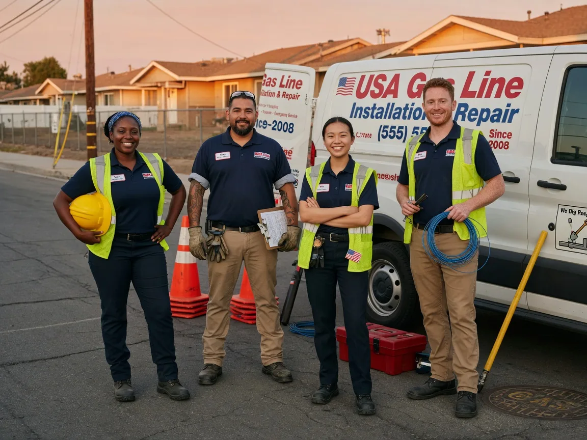 Gas Line Installation company in Linden, WI